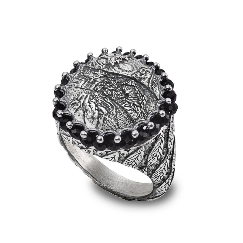 Gerardo Sacco - Anello Argento - Spinello Nero