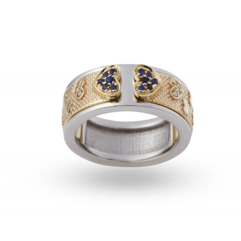 Gerardo Sacco - Anello Scrigno - Oro E Argento