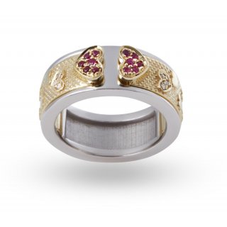 Gerardo Sacco - Anello Scrigno - Oro E Argento