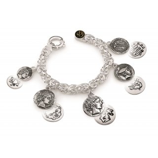 Gerardo Sacco - Bracciale Argento - Monete