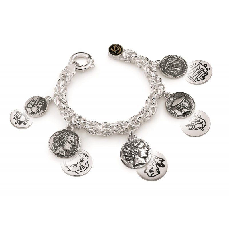 Gerardo Sacco - Bracciale Argento - Monete
