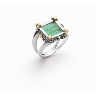 Gerardo Sacco - Anello Quadrato - Argento 925