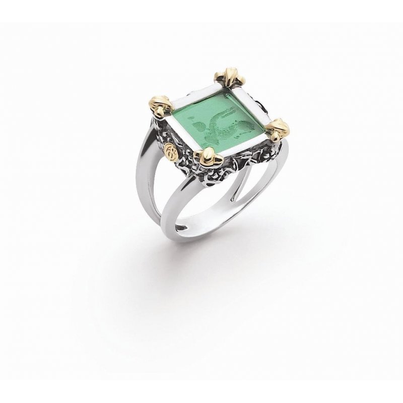 Gerardo Sacco - Anello Quadrato - Argento 925