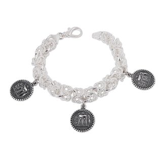 Gerardo Sacco - Bracciale Monete - Argento 925