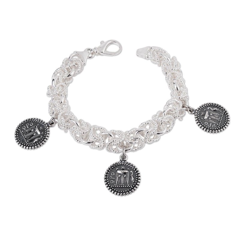Gerardo Sacco - Bracciale Monete - Argento 925
