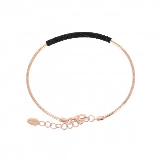 Pesavento - Bracciale Dna - Argento Rosa
