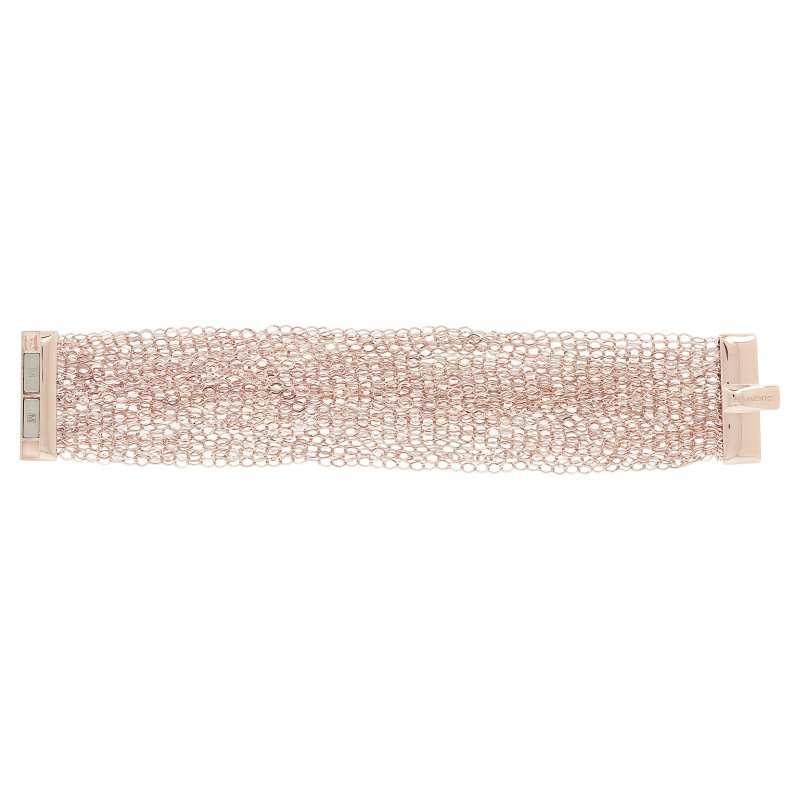 Pesavento - Bracciale Dna Fly - Argento Rosa