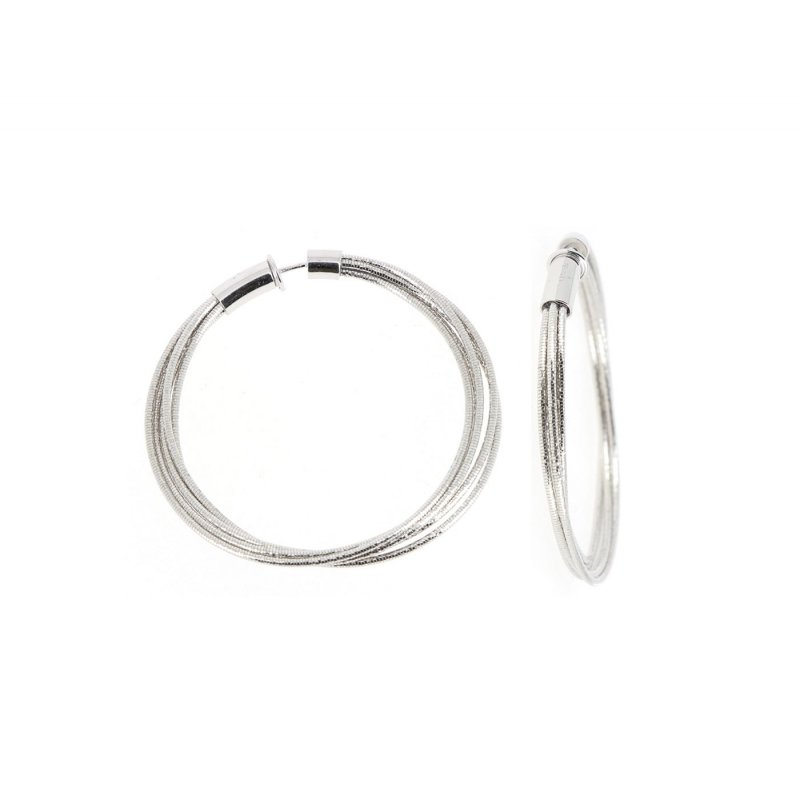Pesavento - Orecchini Dna Spring - Argento Rodio