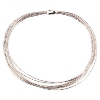 Pesavento - Collana Dna Spring - Argento Rodio