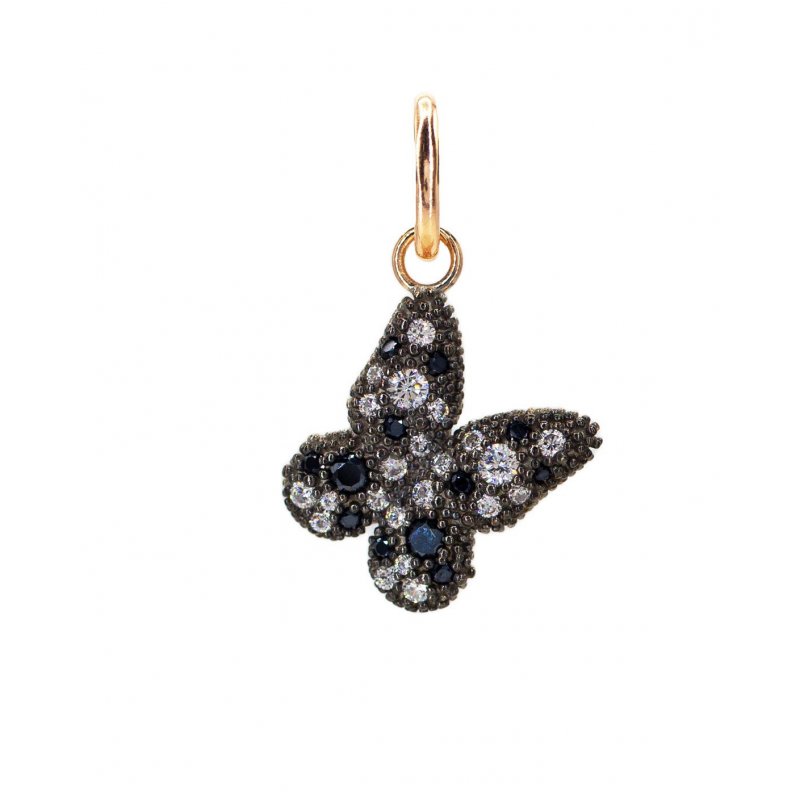 Alisei Milano - Pendente Farfalla - Argento - Zirconi
