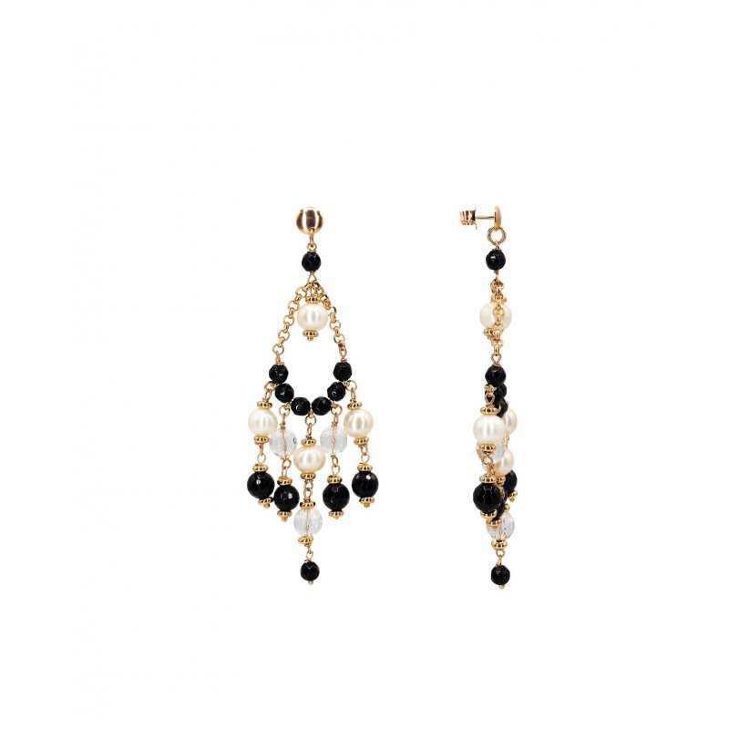 Alisei Milano - Orecchino Chandelier - Argento - Zirconi