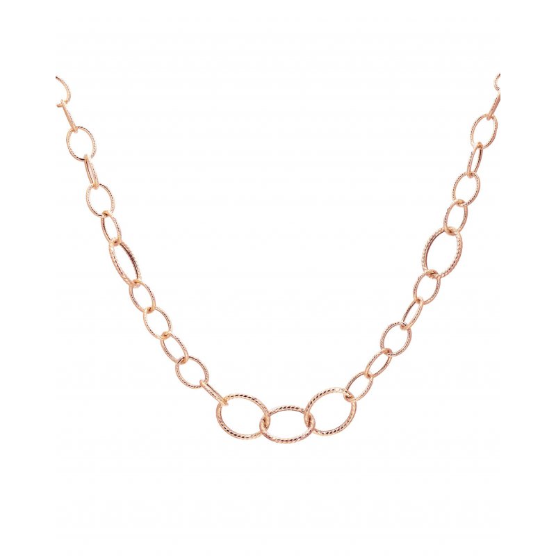 Alisei Milano - Collana Ovali Godronati - Argento 925