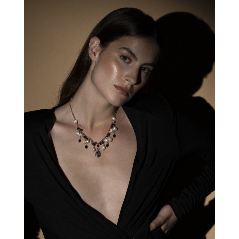 Alisei Milano - Collana Perle - Argento 925 - Zirconi
