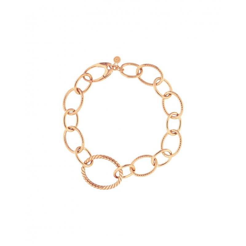 Alisei Milano - Bracciale Ovali Godronati - Argento