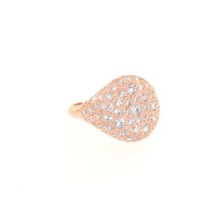 Alisei Milano - Anello Pavè Scudo - Argento 925