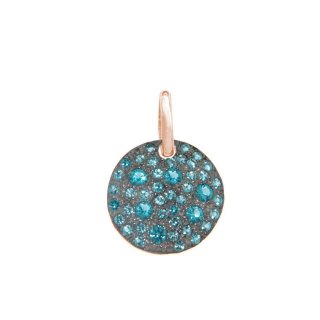 Alisei Milano - Pendente Tondo - Argento 925 - Zirconi