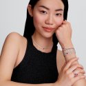 Choker con cuore e punti luce