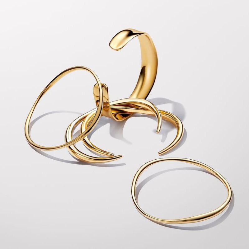 Bracciale Aperto Linea Sinuosa