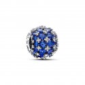 Charm Pavè Pietre Luminose Blu