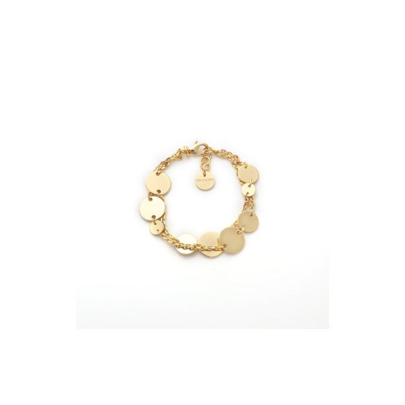 Bracciale Con Medagliette Dorato