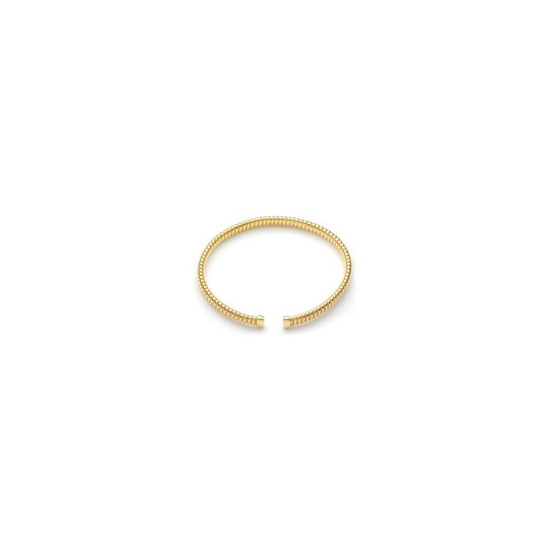 Bracciale Tubogas In Argento Dorato