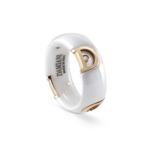 Damiani - Anello D.Icon - Oro Rosa - Ceramica