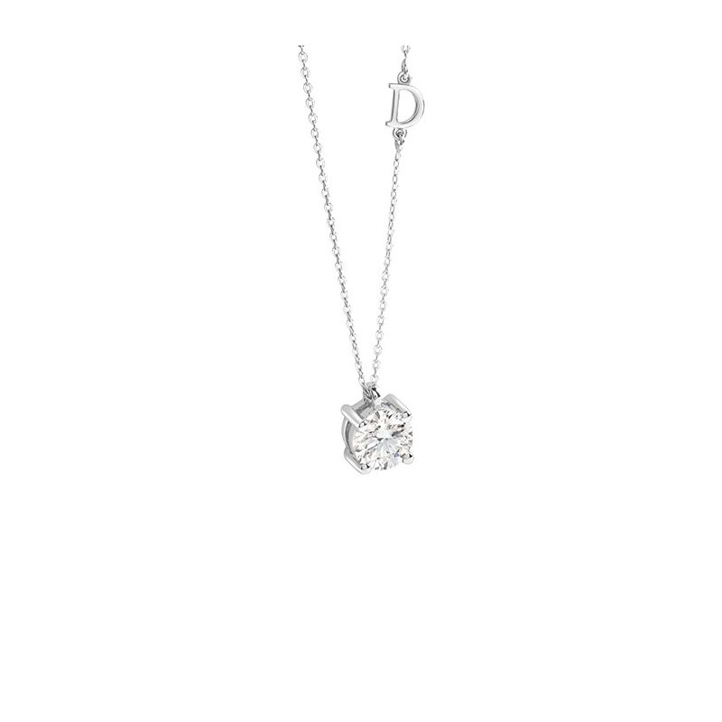 Damiani - Collierino Veramore - Oro Bianco - Diamante