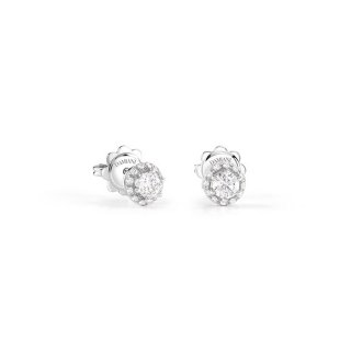 Damiani - Orecchini Minou Full Pave' - Oro Bianco - Diamante
