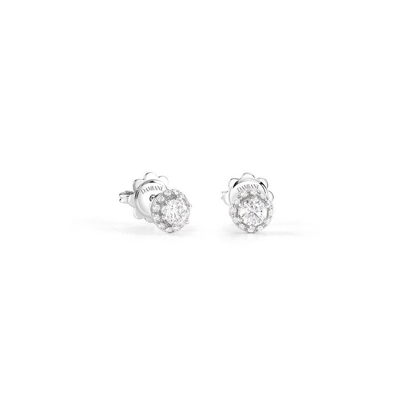 Damiani - Orecchini Minou Full Pave' - Oro Bianco - Diamante