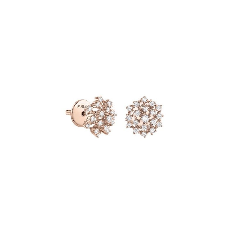 Damiani - Orecchini Mimosa - Oro Rosa - Diamante