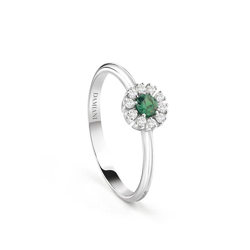 Damiani - Anello Margherita - Oro Bianco - Diamante