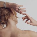 Anello In Argento Dorato Con Perla Chicco
