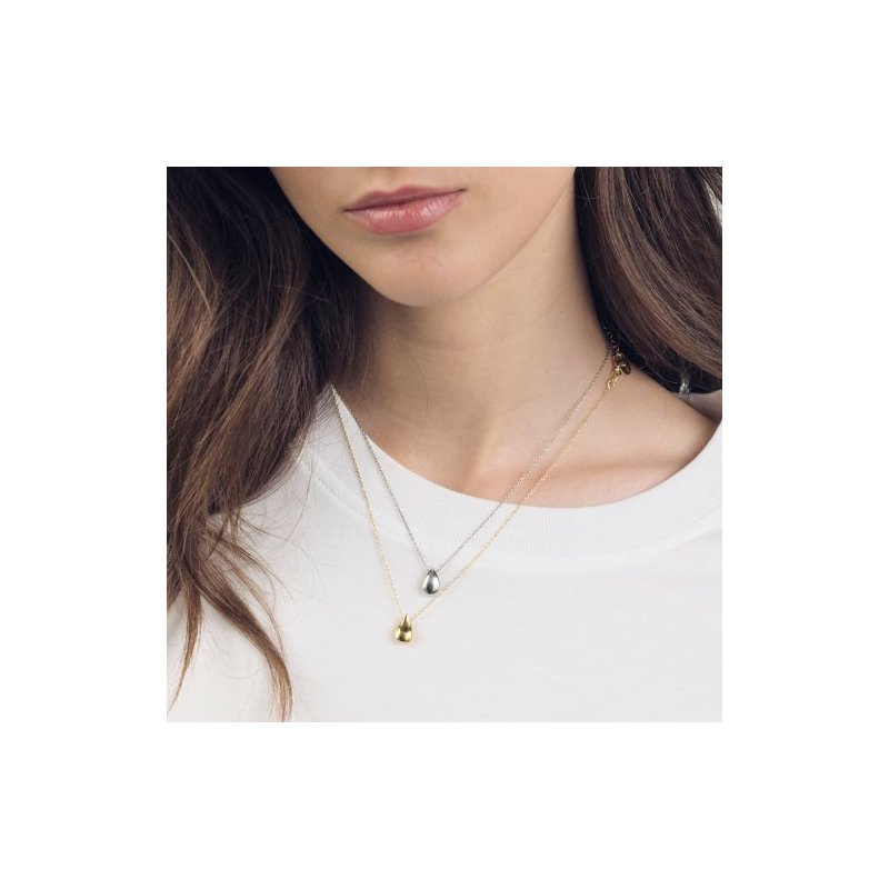 Collana Boule A Goccia In Argento