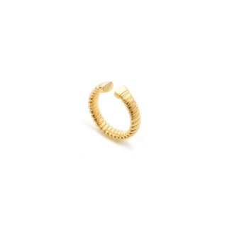 Anello Tubogas In Argento Dorato