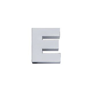 Elements Donnaoro - Lettera E Classica - Oro Bianco