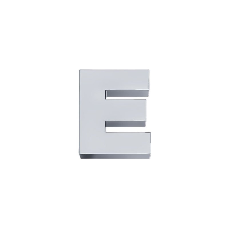 Elements Donnaoro - Lettera E Classica - Oro Bianco