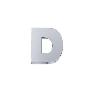Elements Donnaoro - Lettera D Classica - Oro Bianco
