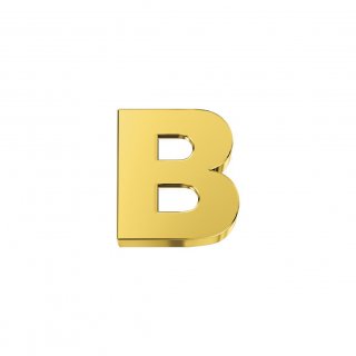 Elements Donnaoro - Lettera B Classica - Oro Giallo
