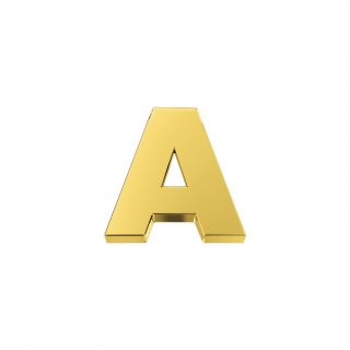 Elements Donnaoro - Lettera A - Oro Giallo