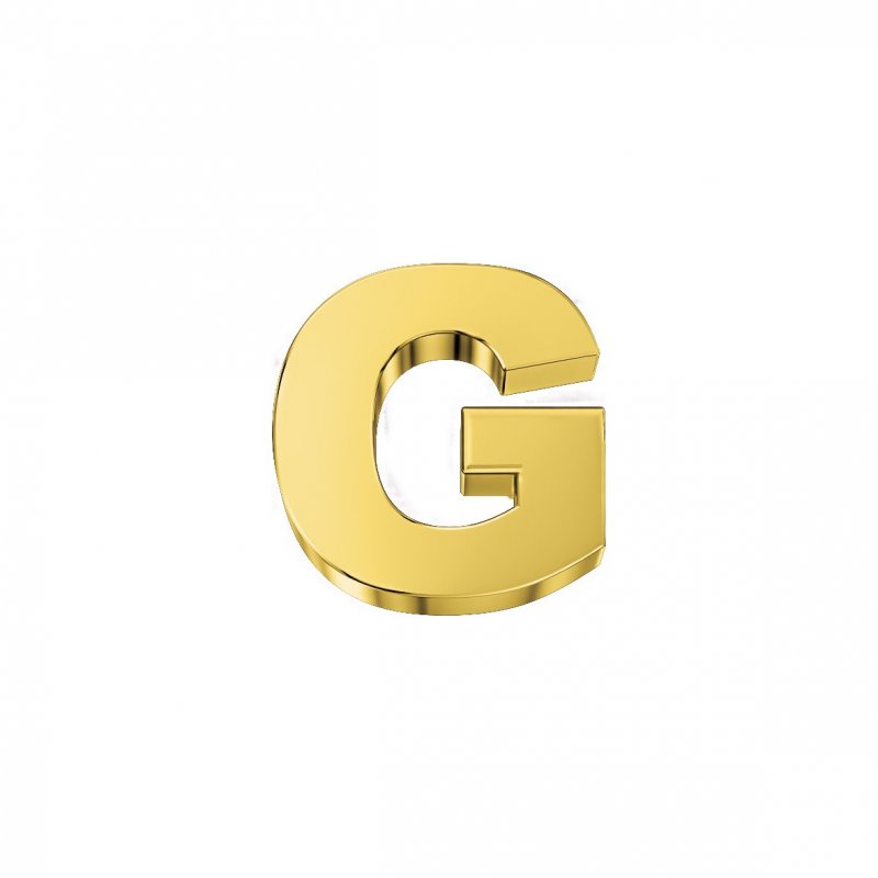 Elements Donnaoro - Lettera G - Oro Giallo