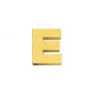 Elements Donnaoro - Lettera E Classica - Oro Giallo
