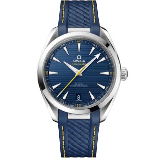 Seamaster Aqua Terra 150M 41 Mm, Acciaio Su Cinturino In Caucciù