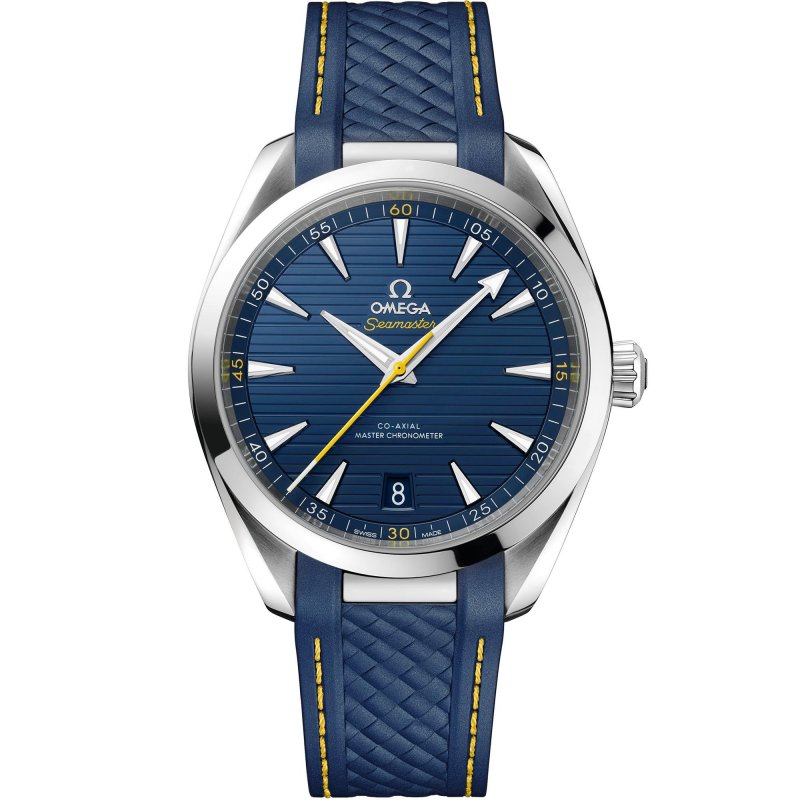 Seamaster Aqua Terra 150M 41 Mm, Acciaio Su Cinturino In Caucciù