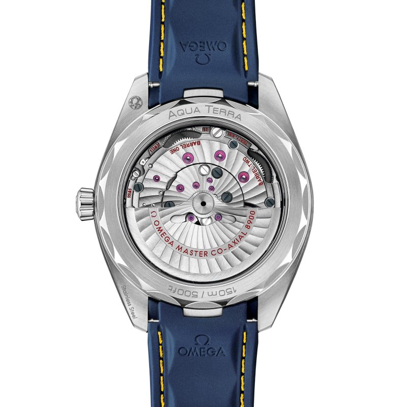 Seamaster Aqua Terra 150M 41 Mm, Acciaio Su Cinturino In Caucciù