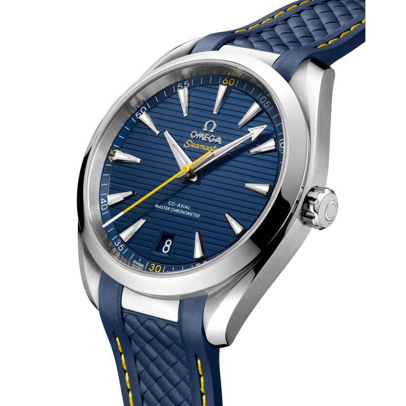 Seamaster Aqua Terra 150M 41 Mm, Acciaio Su Cinturino In Caucciù