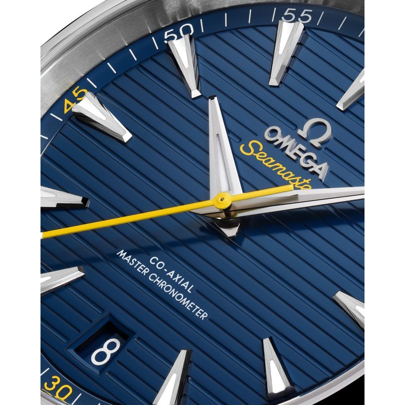 Seamaster Aqua Terra 150M 41 Mm, Acciaio Su Cinturino In Caucciù