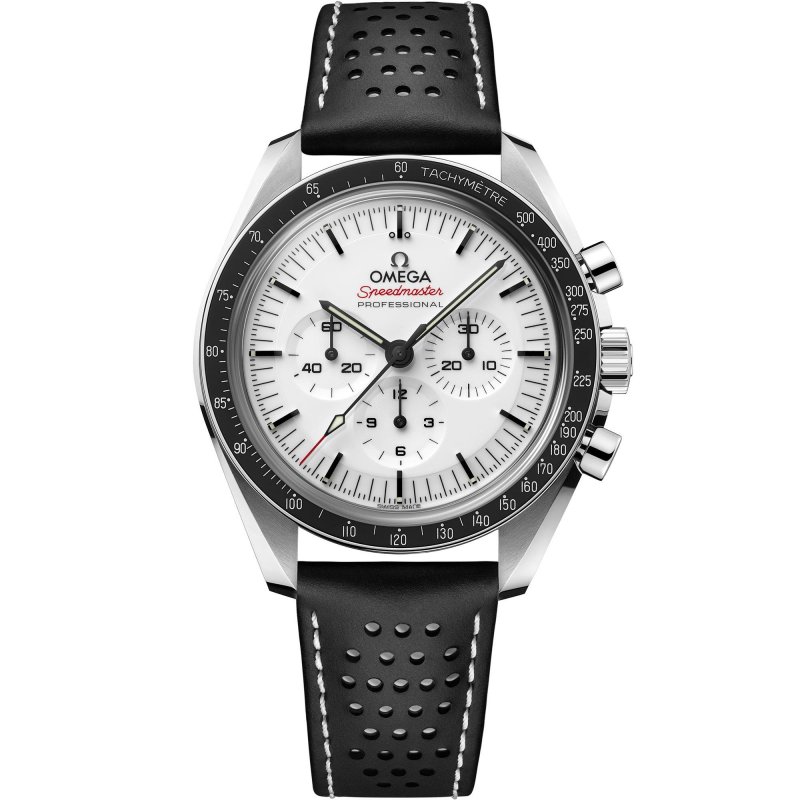 Speedmaster Moonwatch Professional 42 Mm, Acciaio Su Cinturino Di Pelle