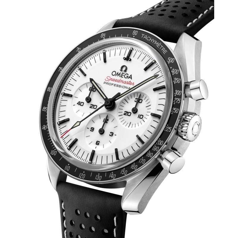 Speedmaster Moonwatch Professional 42 Mm, Acciaio Su Cinturino Di Pelle