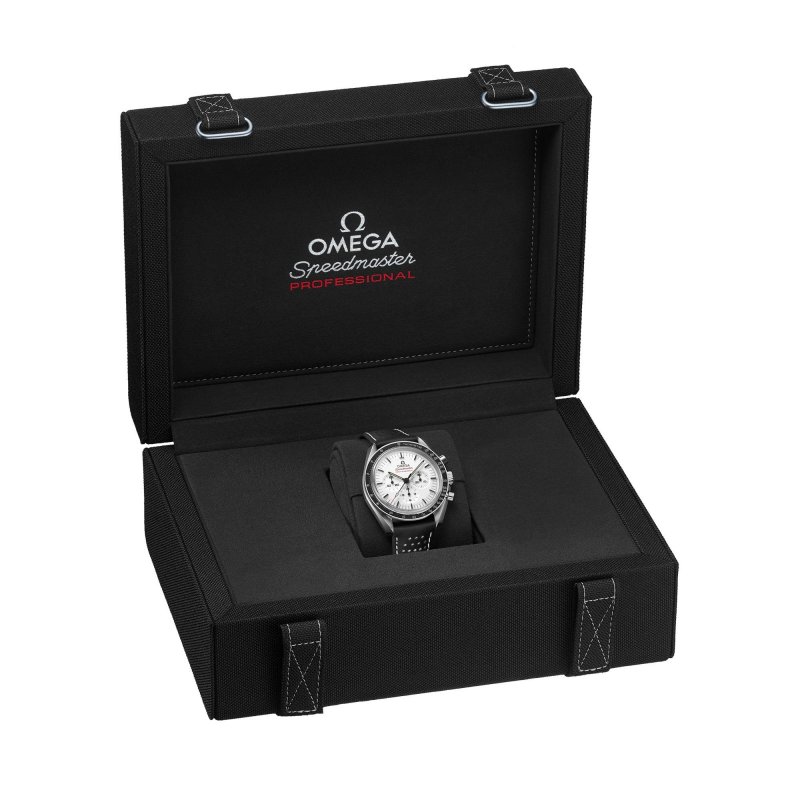Speedmaster Moonwatch Professional 42 Mm, Acciaio Su Cinturino Di Pelle