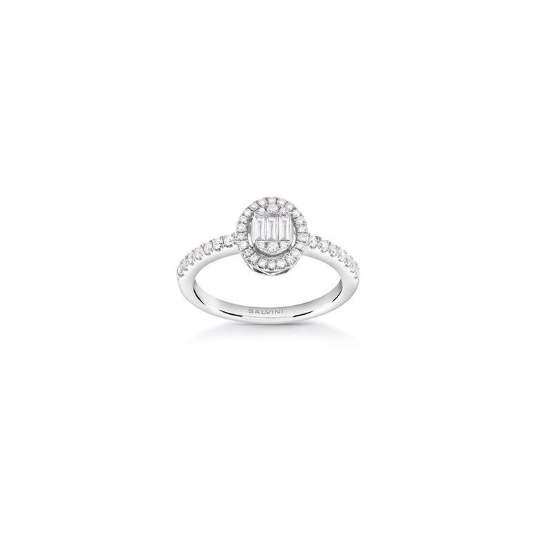 Salvini - Anello Magia S - Oro Bianco - Diamante